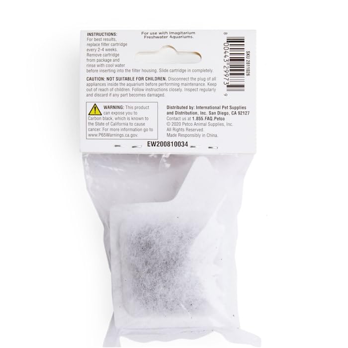 imagitarium Petco Brand Replacement H Mini Filter Cartridges, Pack of 3, 3 GM - Image 2
